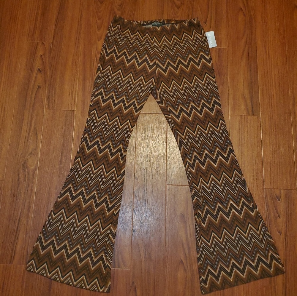 Long Knit Palazzo Pants